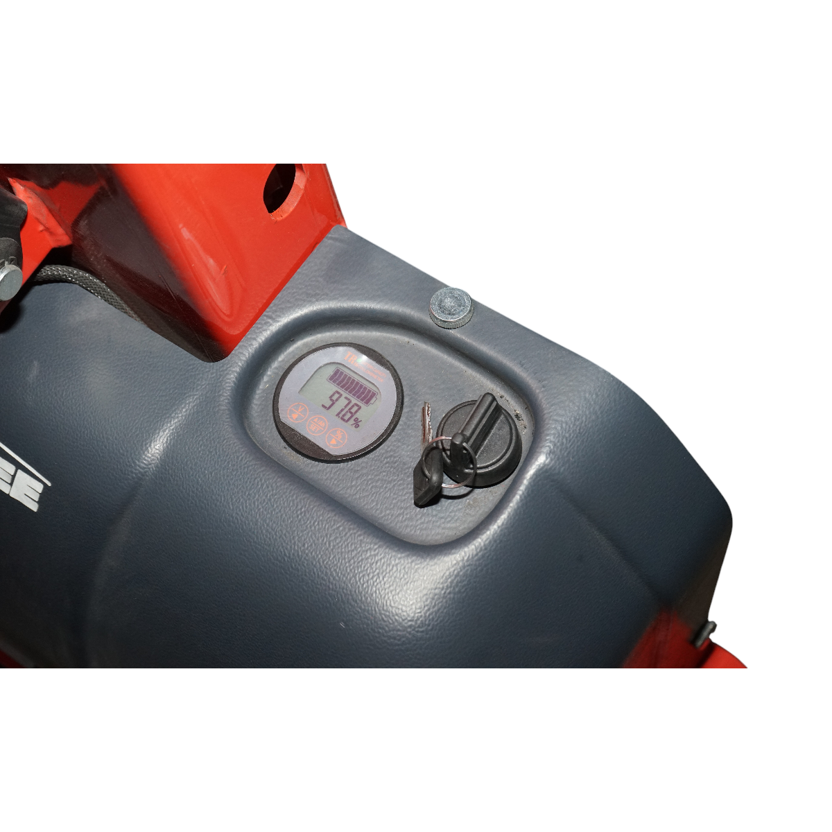 Transpalet semi-electric 1T cu autoincarcare, baterie litiu 12V/50Ah, inaltime ridicare 1300mm - imagine 12