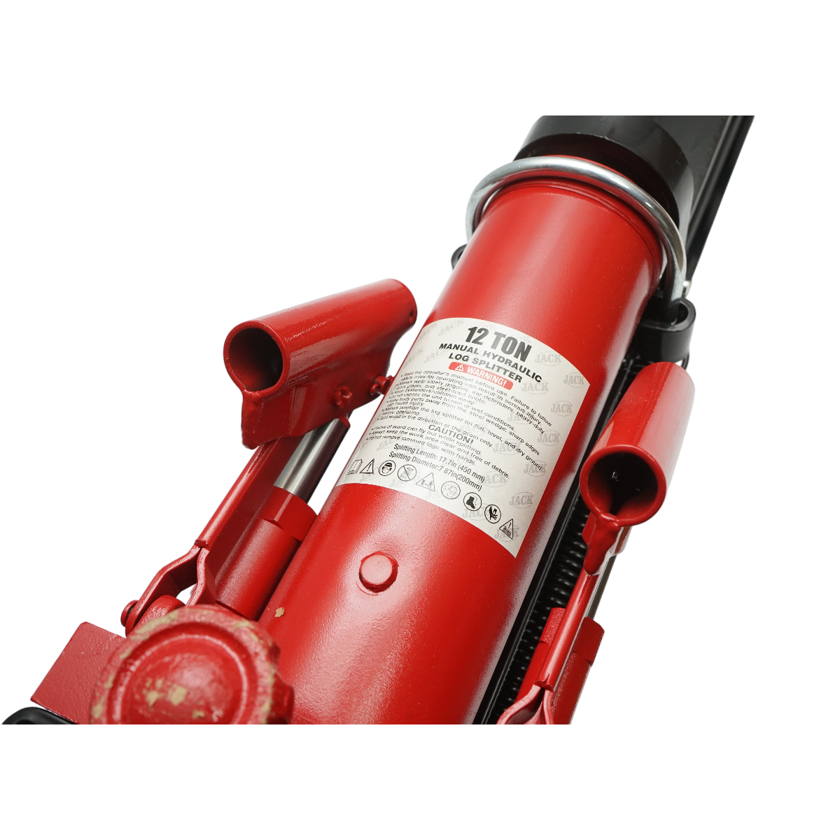 Despicator lemne manual hidraulic 12T cu pompa dubla, lungime bustean 450mm, diametru 450mm - imagine 8