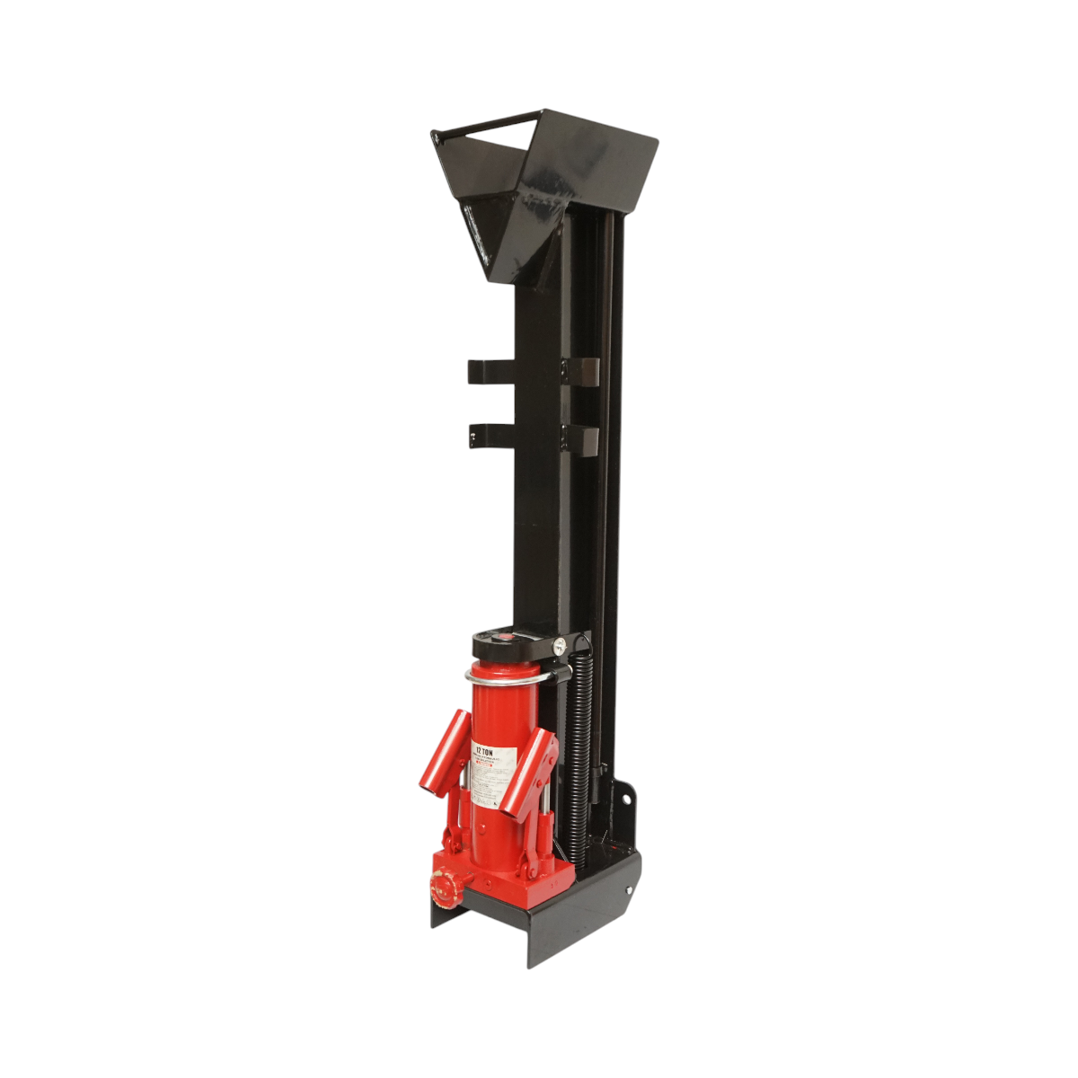 Despicator lemne manual hidraulic 12T cu pompa dubla, lungime bustean 450mm, diametru 450mm
