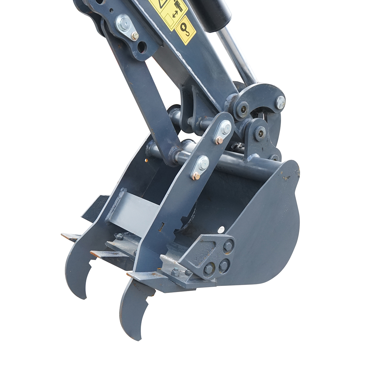 Mini excavator 2T cu cabina, motor diesel 25CP (18.4KW), adancime sapare 2120mm, capacitate ridicare 350Kg, 2 cupe incluse 400/770mm THOR - imagine 10