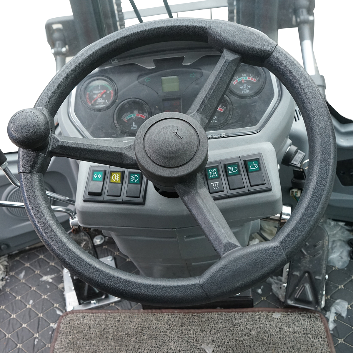 Motostivuitor 3.5T 4x4 OFF ROAD, motor diesel 57CP (42KW), inaltime ridicare 3m, roti 23.5/70-16 - imagine 12