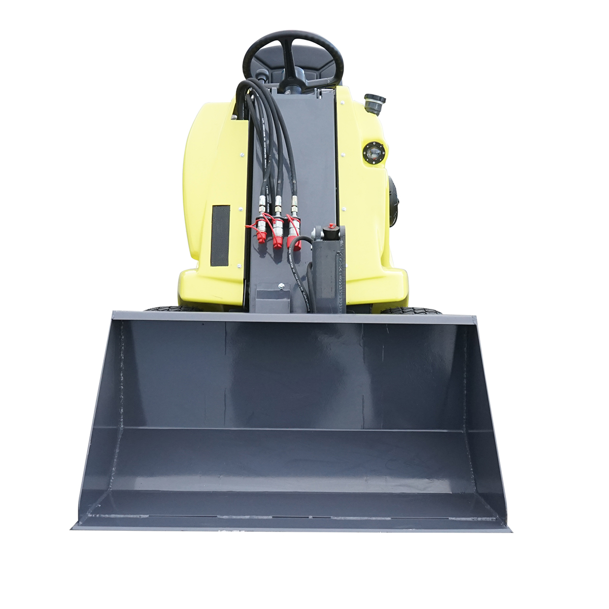 Mini incarcator frontal 0.5T, motor benzina 23CP (16.8KW), capacitate ridicare 220kg, latime cupa 1110mm THOR - imagine 4