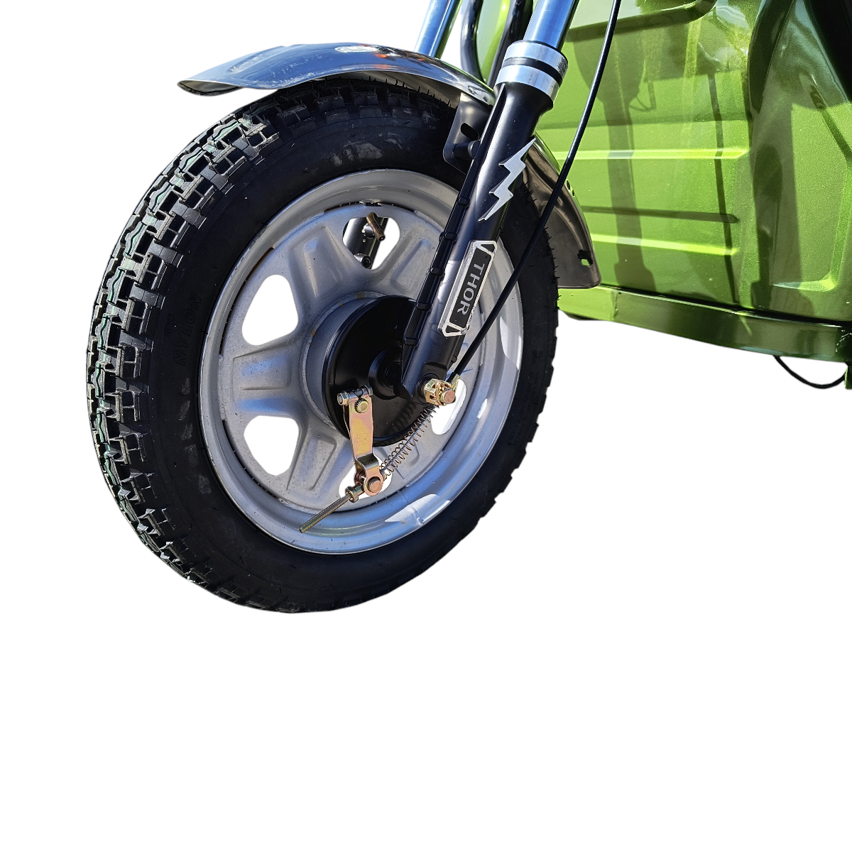 Triciclu electric Thor CITY ECO verde 650W 48V20Ah - imagine 7