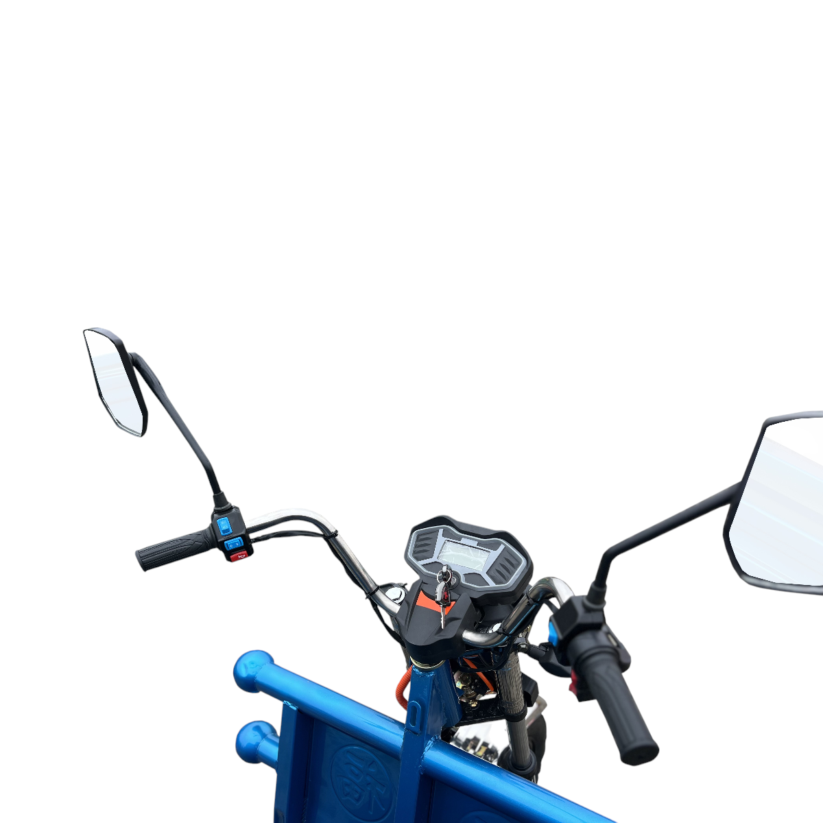 Triciclu electric Thor CITY ECO2 albastru 1000W 60V32Ah - imagine 5