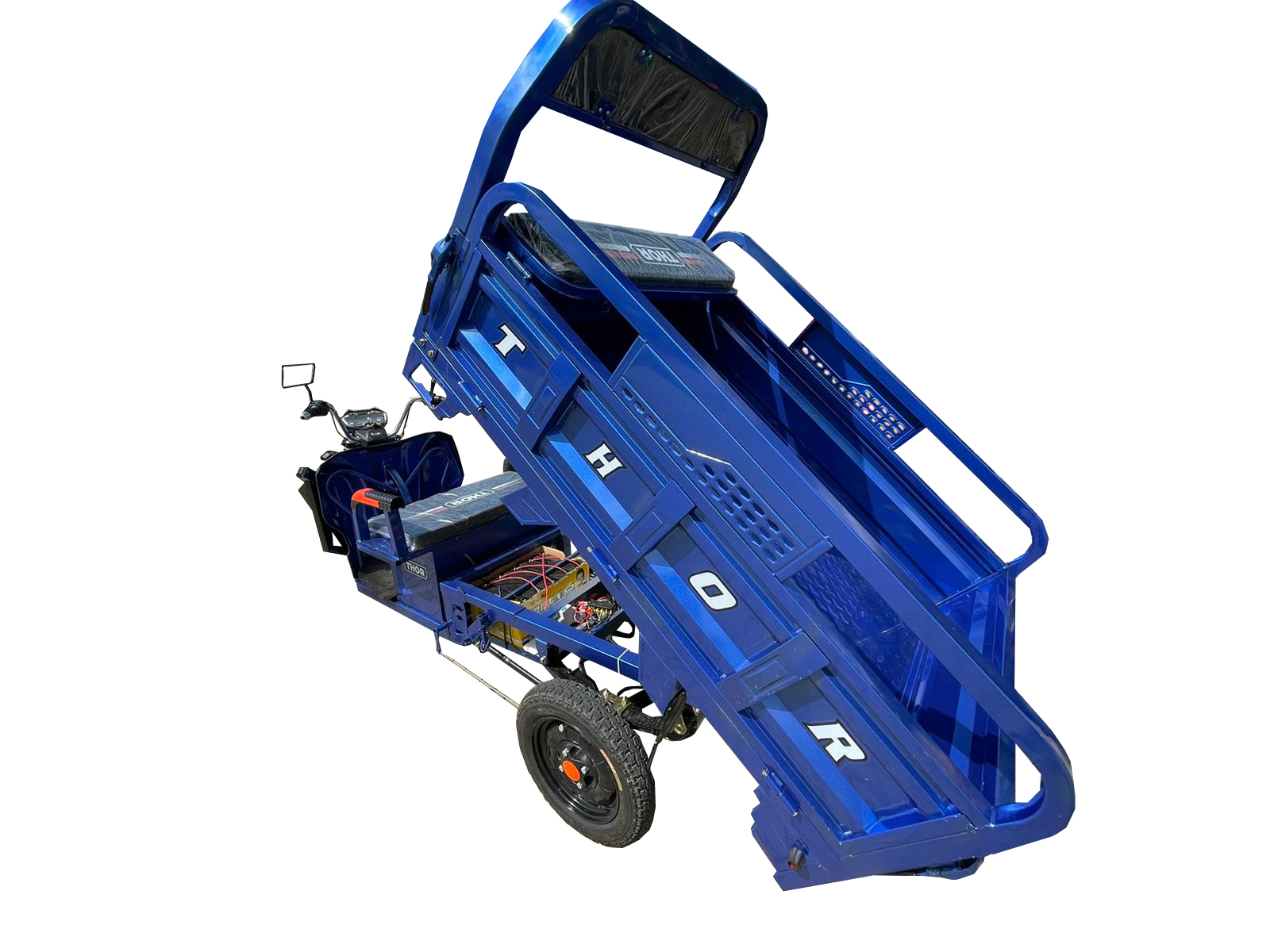 Triciclu electric THOR HOBBY 1000W 60V32Ah - imagine 5