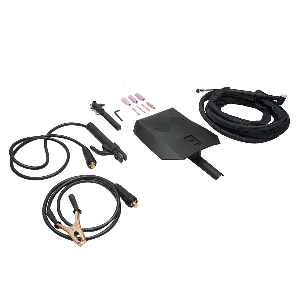 Aparat de sudura cu invertor TIG-PULSE/MMA 10-200A pentru sudura cupru aluminu, titan, inox WSME-200 Breckner Germany - imagine 6