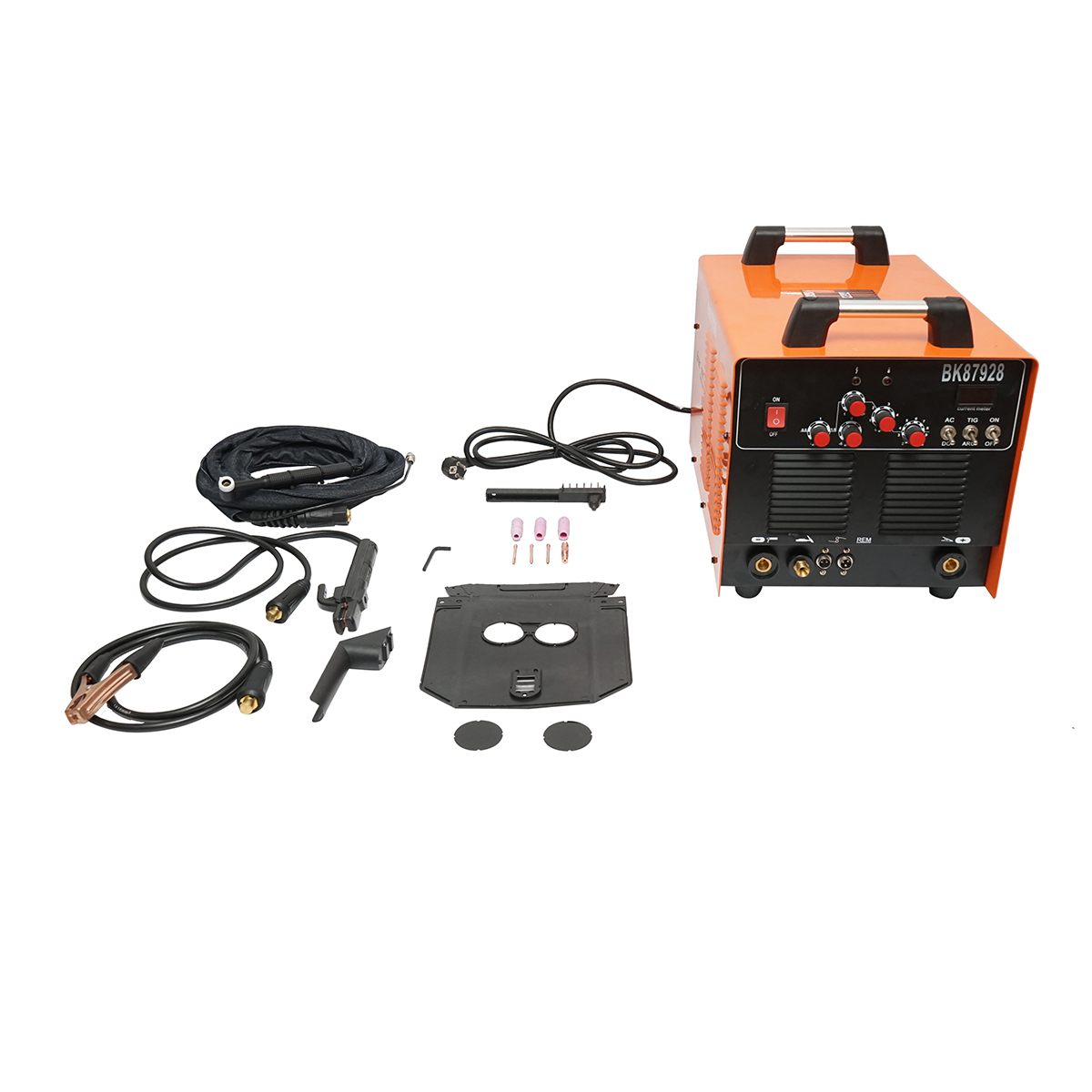 Aparat de sudura cu invertor TIG-PULSE/MMA 10-200A pentru sudura cupru aluminu, titan, inox WSME-200 Breckner Germany - imagine 2