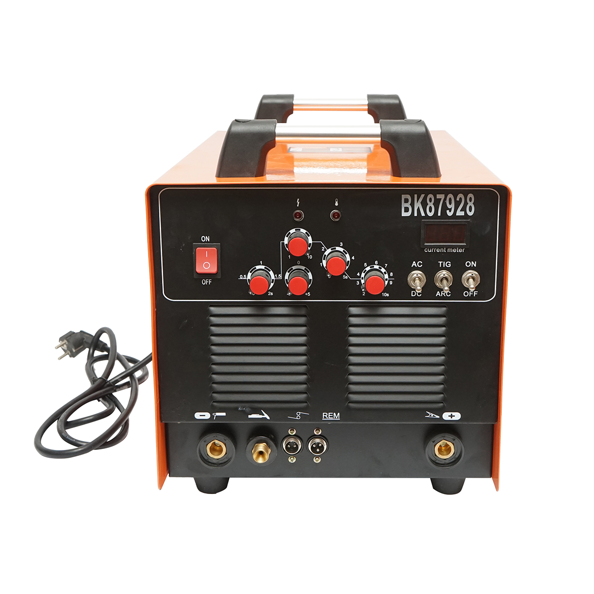 Aparat de sudura cu invertor TIG-PULSE/MMA 10-200A pentru sudura cupru aluminu, titan, inox WSME-200 Breckner Germany - imagine 4