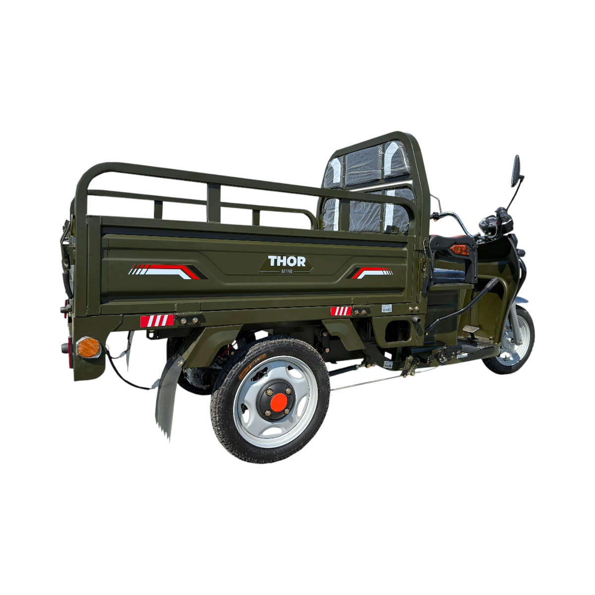 Triciclu electric THOR MINI2 VERDE 500W 48V 32AH - imagine 4