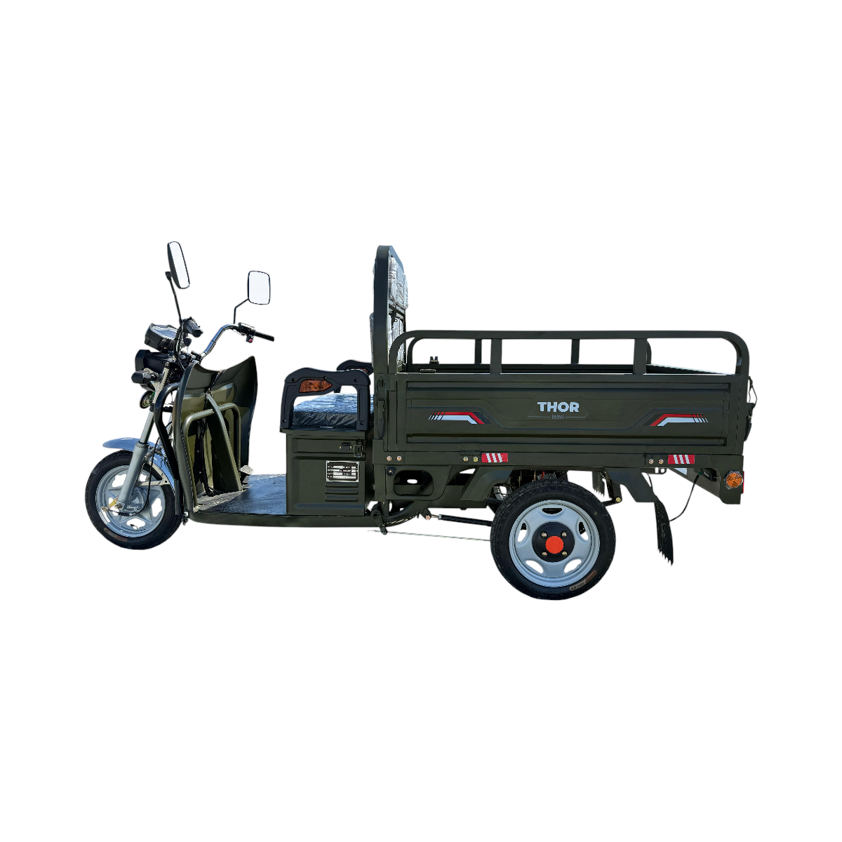 Triciclu electric THOR MINI2 VERDE 500W 48V 32AH - imagine 3