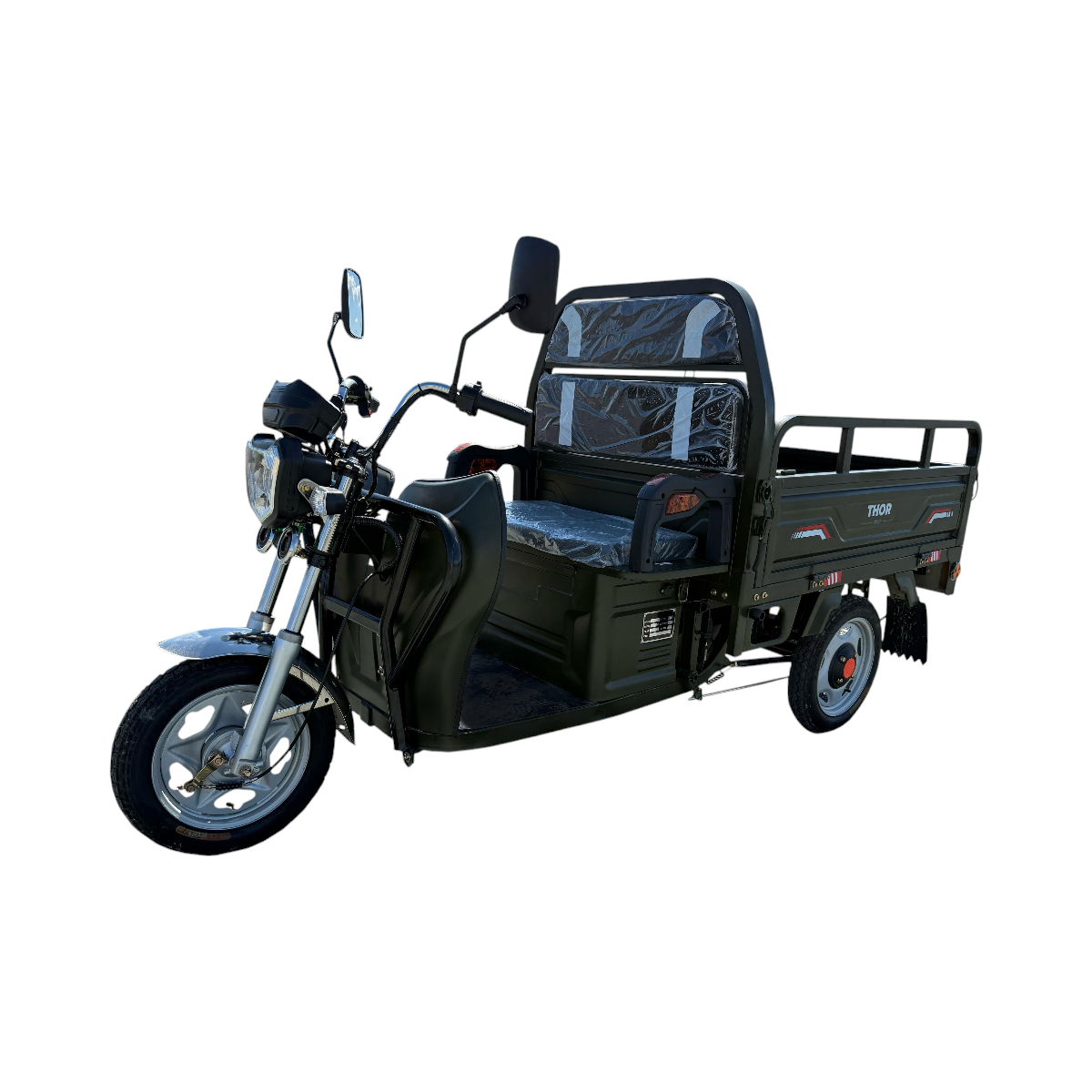 Triciclu electric THOR MINI2 VERDE 500W 48V 32AH - imagine 2