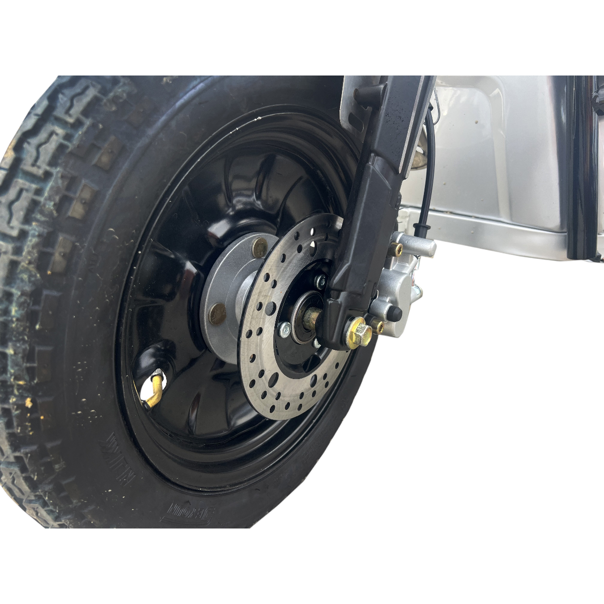 Triciclu electric BRECKNER GERMANY MODEL E ARGINTIU 1600W 60V 20AH - imagine 11