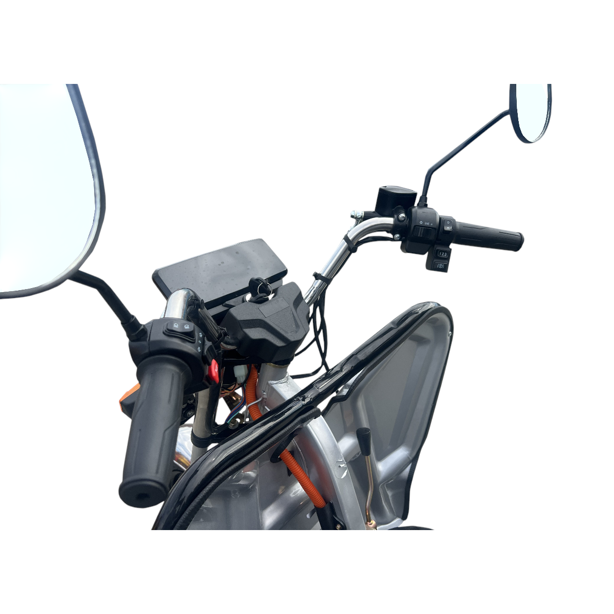 Triciclu electric BRECKNER GERMANY MODEL E ARGINTIU 1600W 60V 20AH - imagine 7