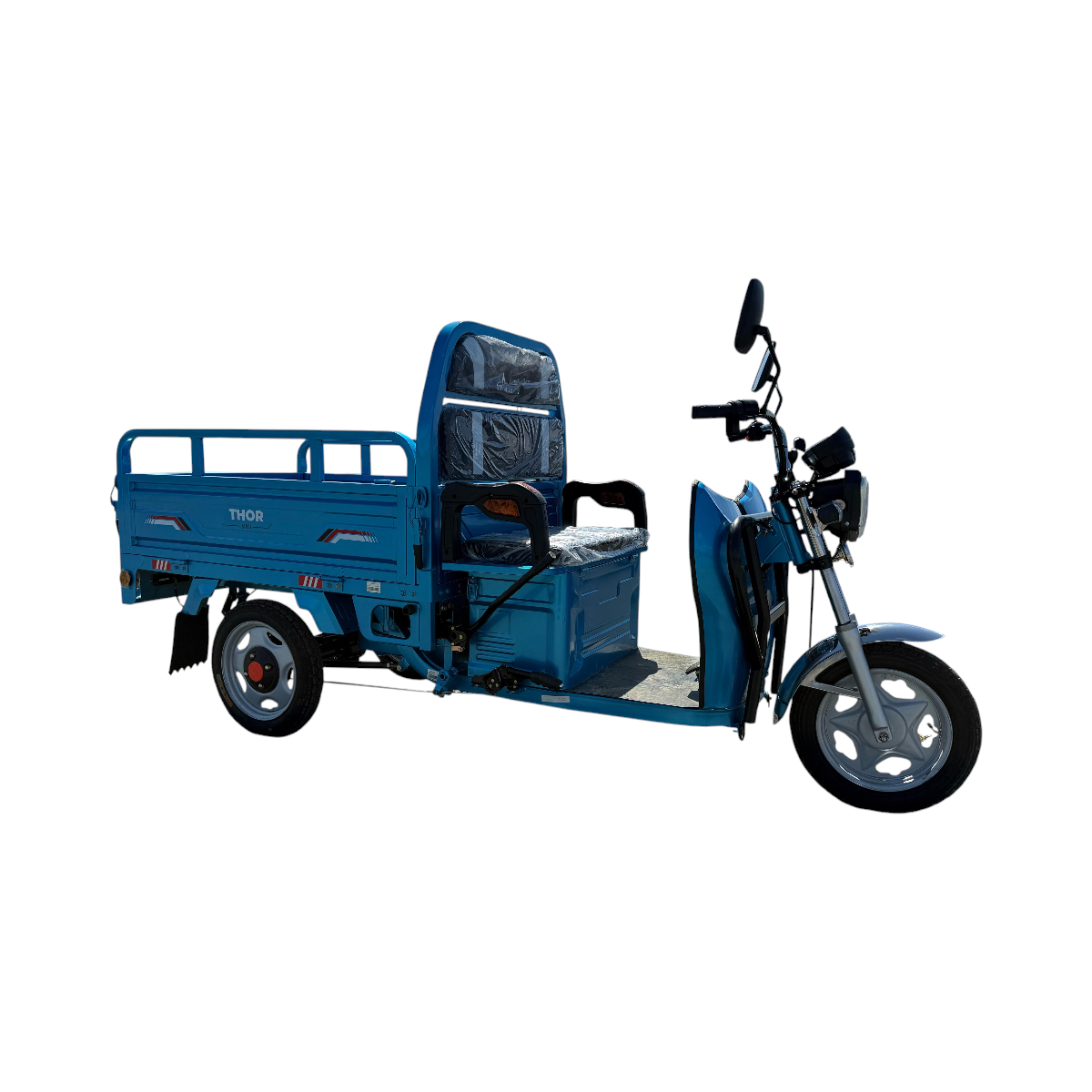 Triciclu electric THOR MINI2 ALBASTRU 500W 48V 32AH - imagine 7