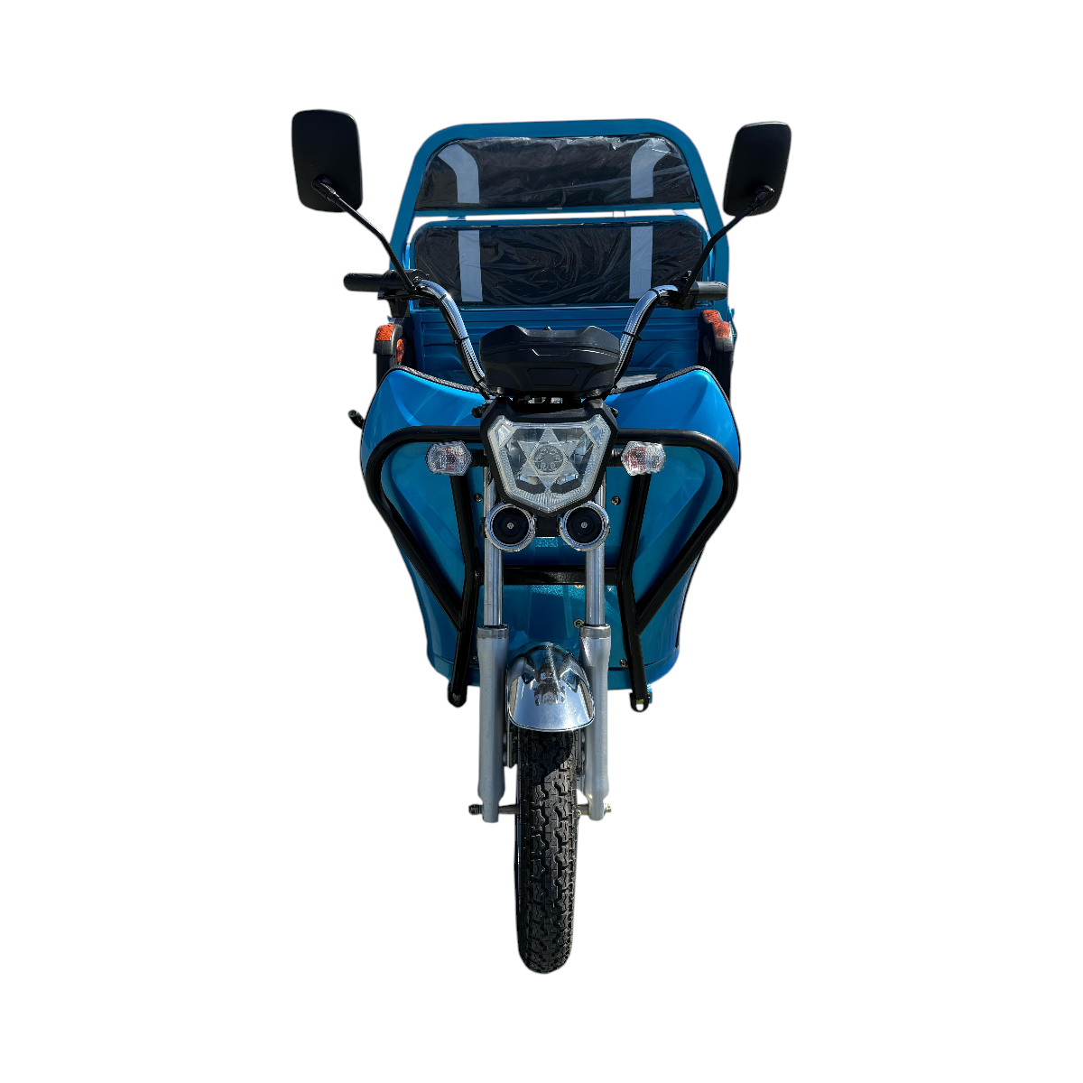 Triciclu electric THOR MINI2 ALBASTRU 500W 48V 32AH - imagine 9