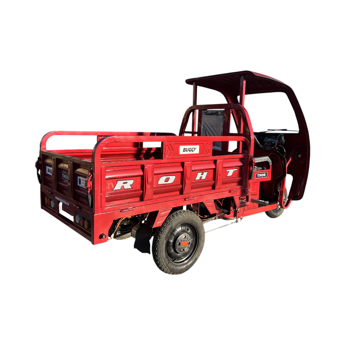 Triciclu electric THOR BUGGY 1000W 48V 32AH - imagine 4