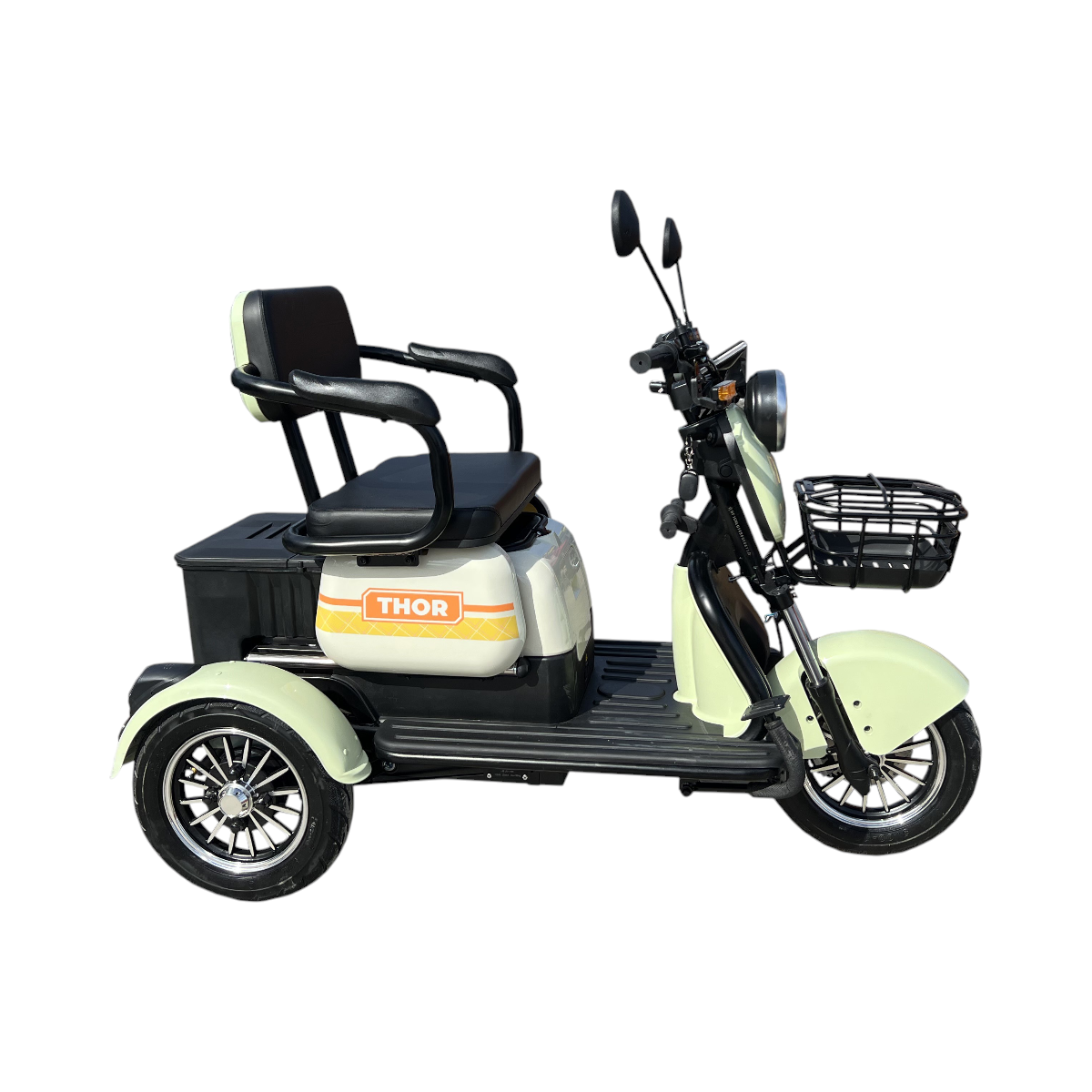 Triciclu electric THOR SXL PRO VERDE 1000W 60V 20AH - imagine 3