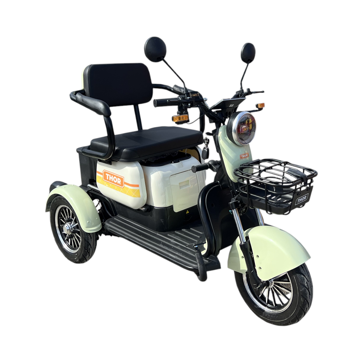 Triciclu electric THOR SXL PRO VERDE 1000W 60V 20AH - imagine 4