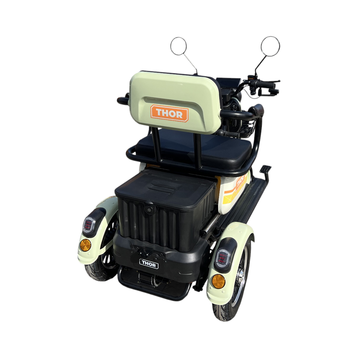 Triciclu electric THOR SXL PRO VERDE 1000W 60V 20AH - imagine 2