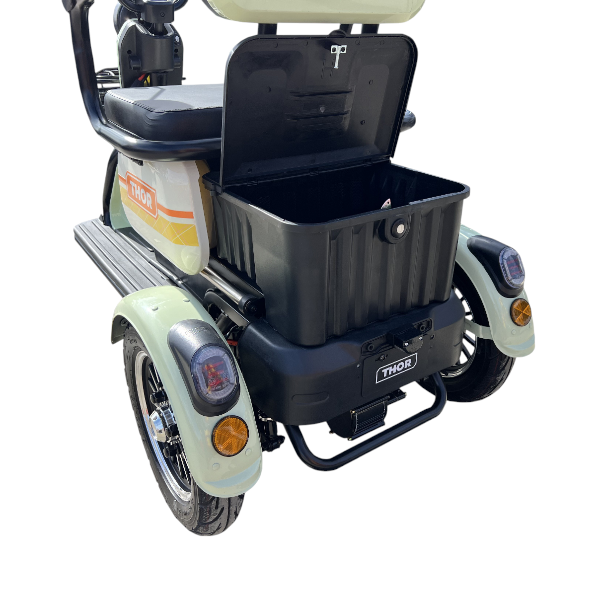 Triciclu electric THOR SXL PRO VERDE 1000W 60V 20AH - imagine 7