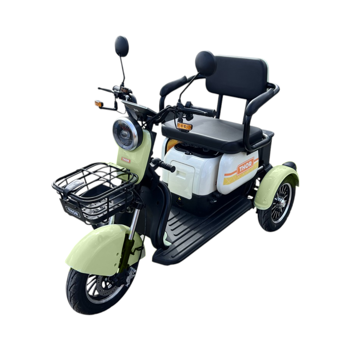 Triciclu electric THOR SXL PRO VERDE 1000W 60V 20AH