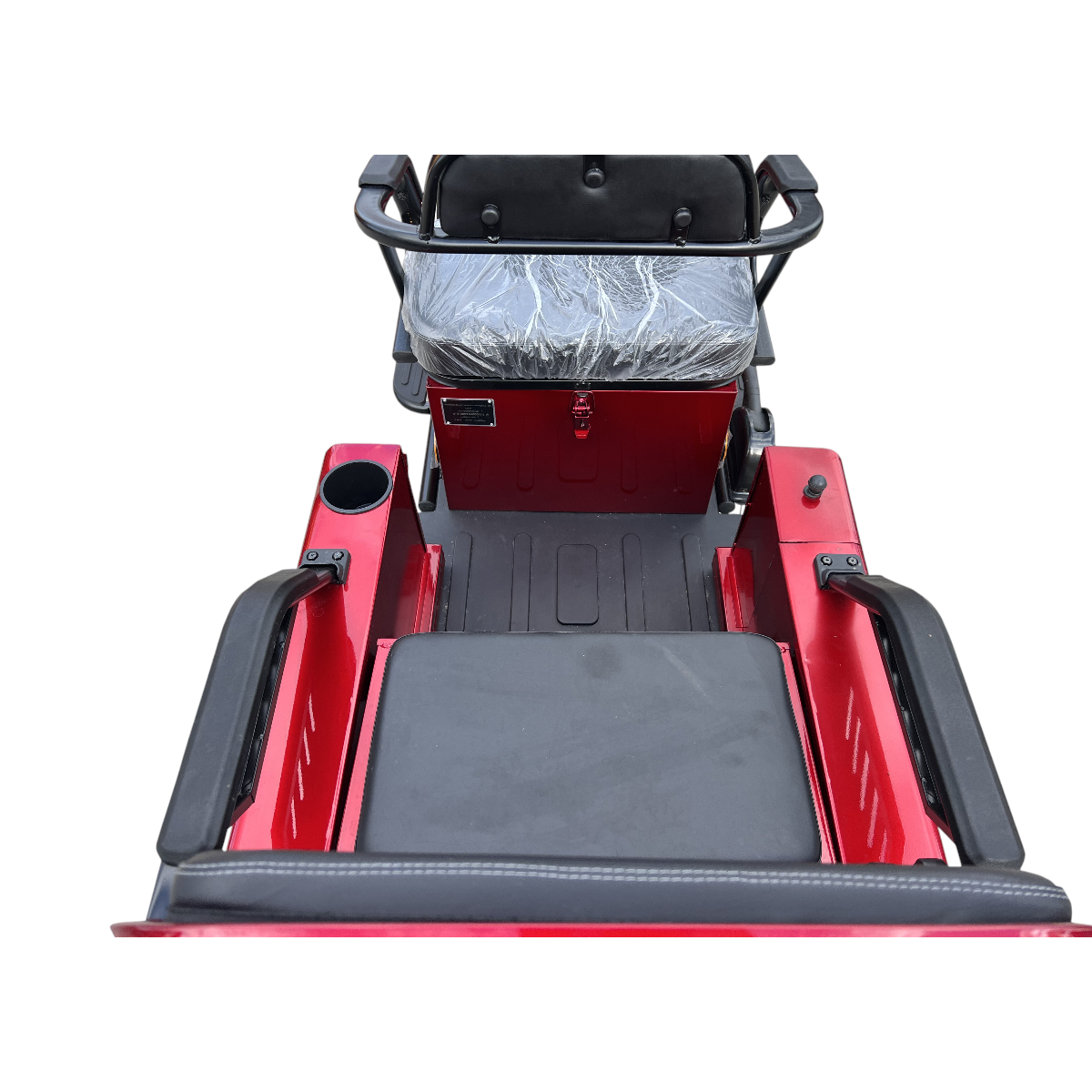 Triciclu electric THOR SX LONG PRO ROSU 1400W 60V 20AH - imagine 11