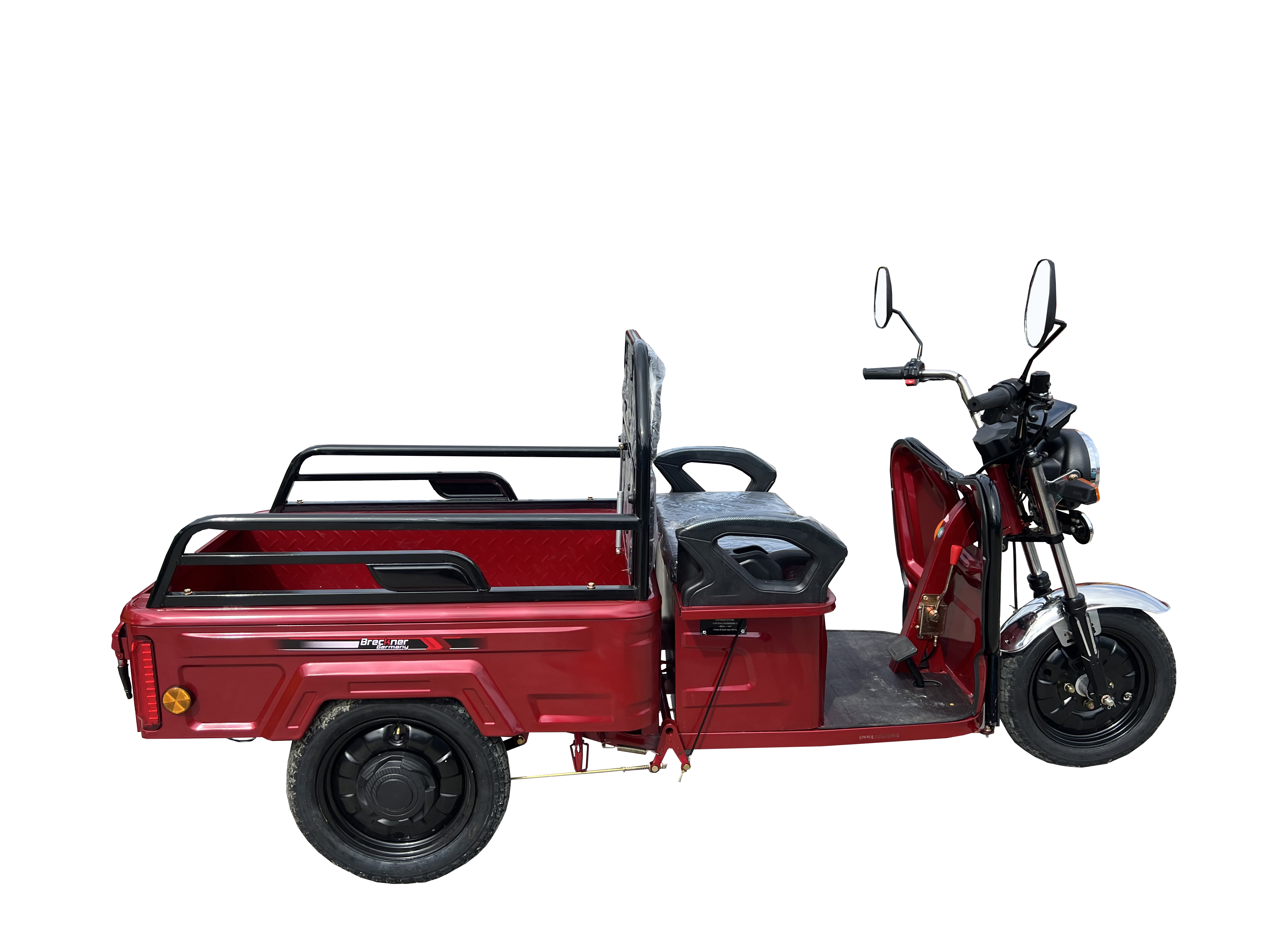 Triciclu electric BRECKNER GERMANY MODEL E ROSU 1600W 60V 20AH - imagine 5