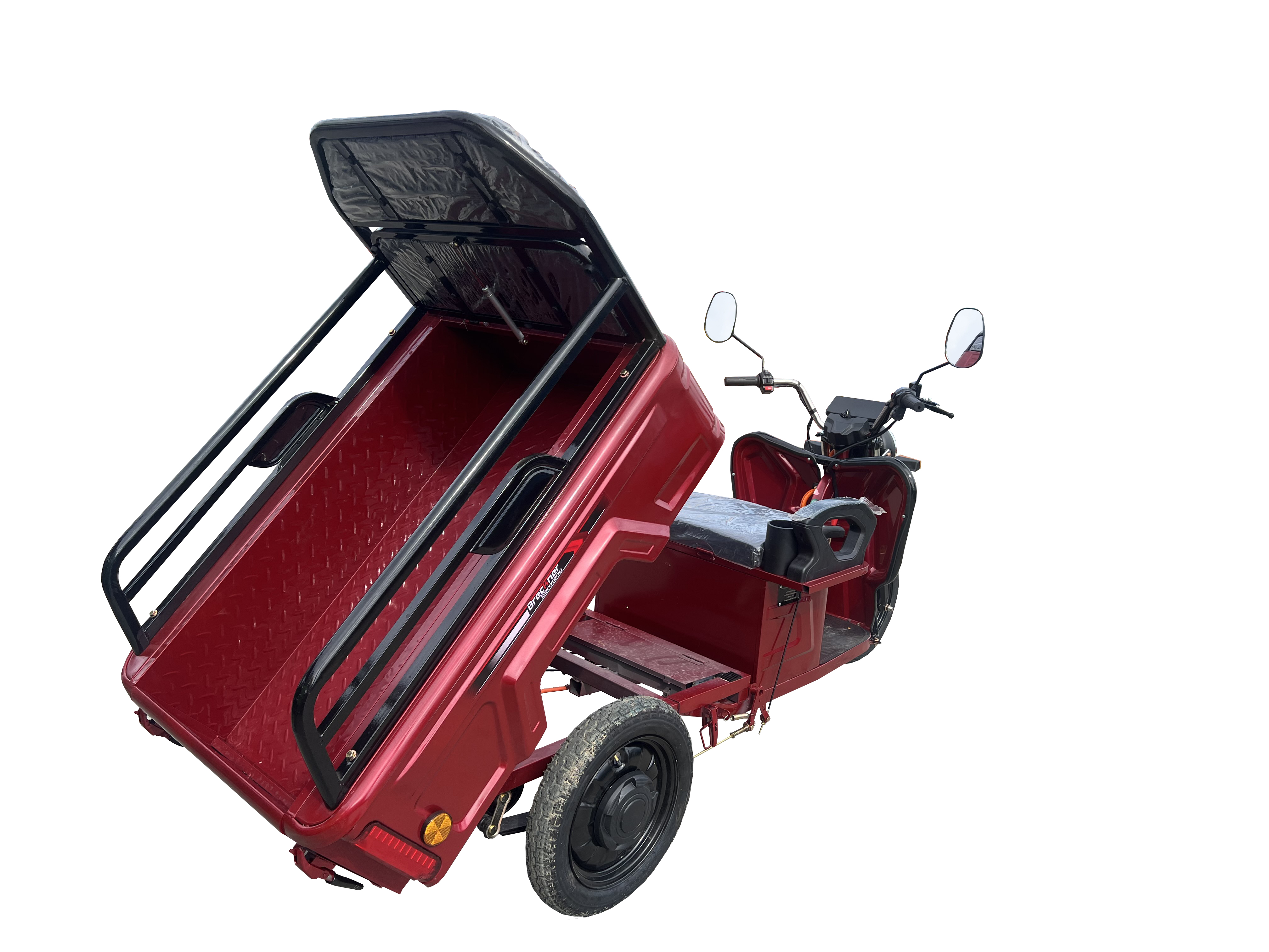 Triciclu electric BRECKNER GERMANY MODEL E ROSU 1600W 60V 20AH - imagine 4