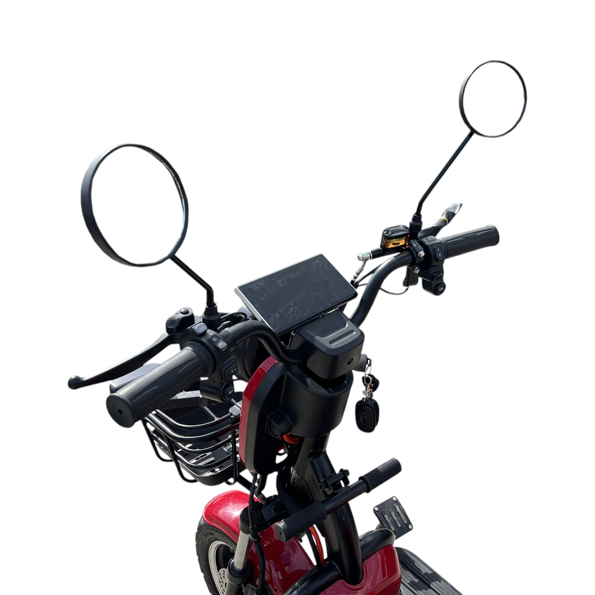 Triciclu electric THOR TRIXY PRO ROSU 1000W 60V 20AH - imagine 9