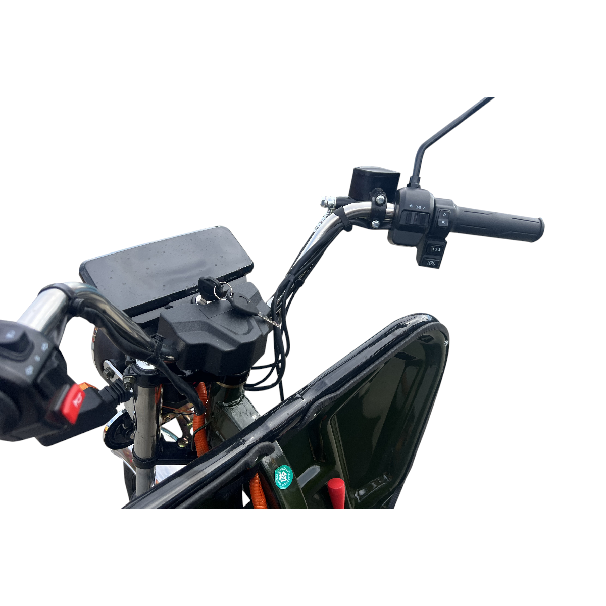 Triciclu electric BRECKNER GERMANY MODEL E VERDE 1600W 60V 20AH - imagine 9