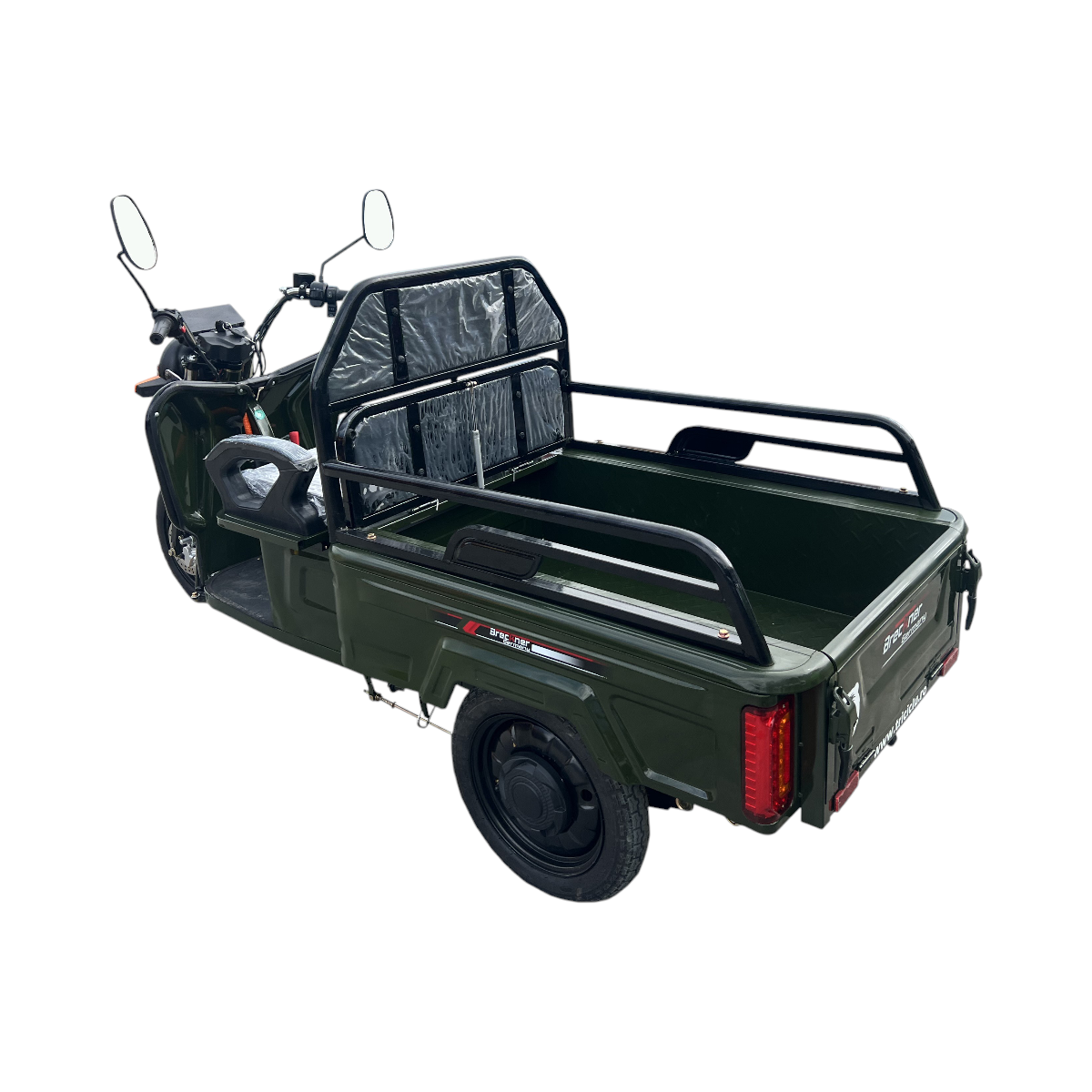 Triciclu electric BRECKNER GERMANY MODEL E VERDE 1600W 60V 20AH - imagine 2