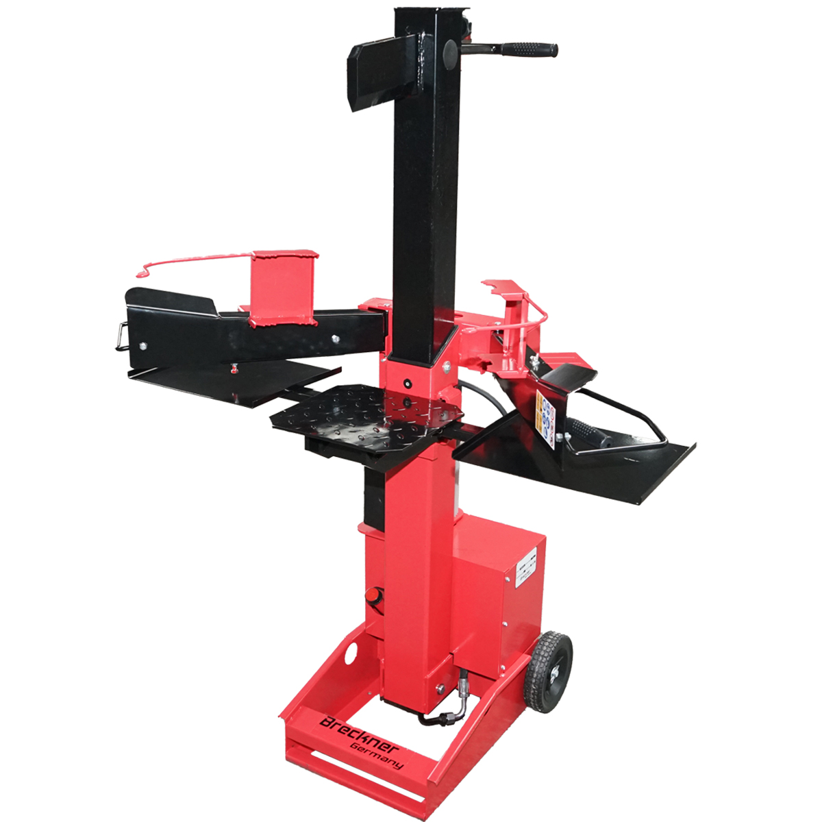 Despicator lemne vertical 8T, 3kW 220V, lungime bustean 520mm, diametru 350mm Breckner Germany - imagine 2