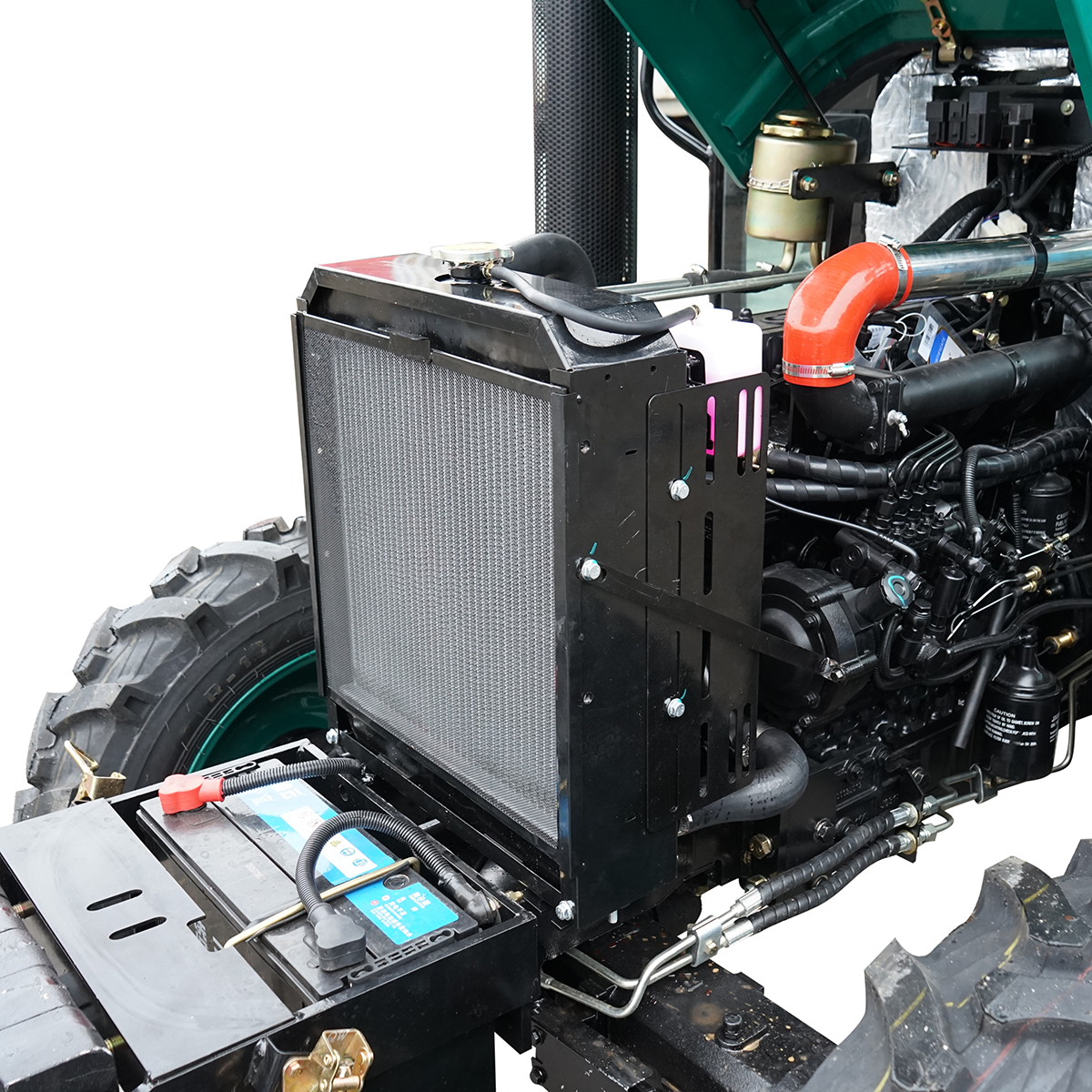 Tractor 60CP 4x4 cu cabina, motor YTO diesel, camere video KONIG 604 - imagine 8