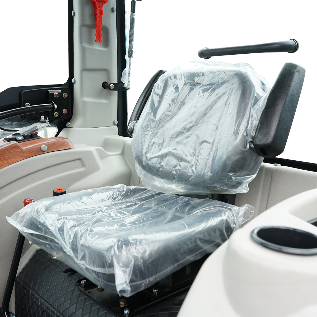 Tractor 60CP 4x4 cu cabina, motor YTO diesel, camere video KONIG 604 - imagine 10