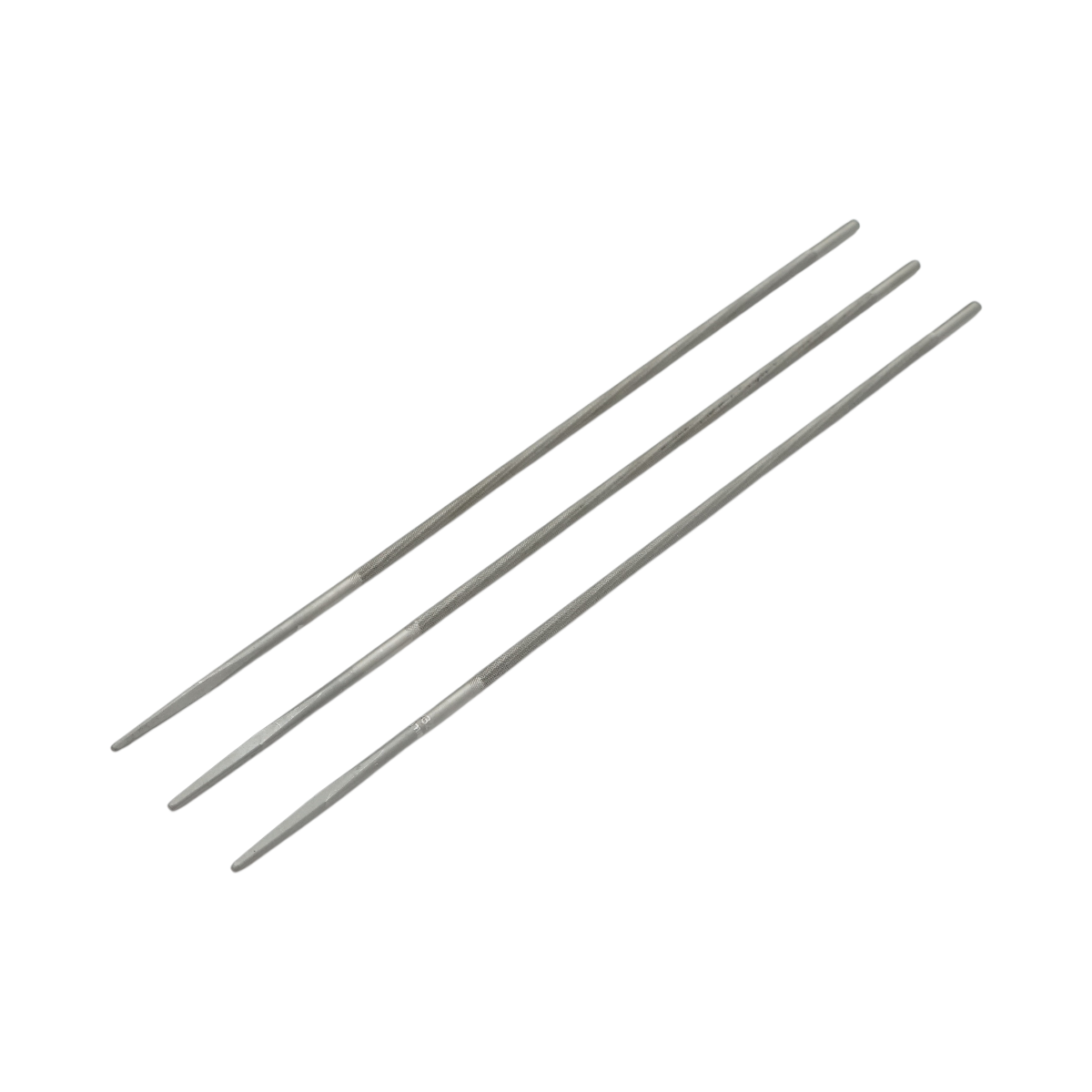 Set 3 pile rotunde ascutit lant drujba 4x200mm 5/32 inch - imagine 2