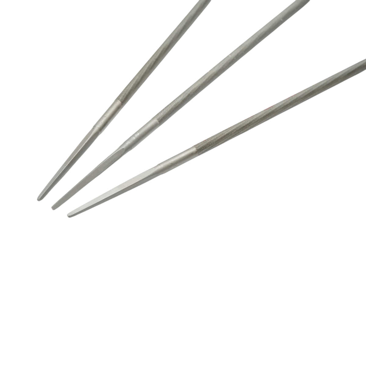 Set 3 pile rotunde ascutit lant drujba 5.5x200mm 7/32 inch - imagine 6