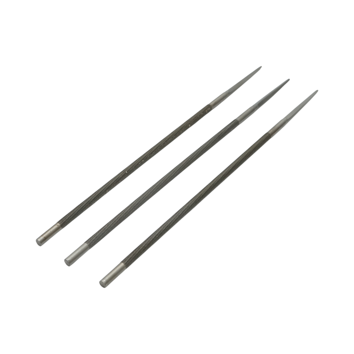 Set 3 pile rotunde ascutit lant drujba 5.5x200mm 7/32 inch - imagine 4