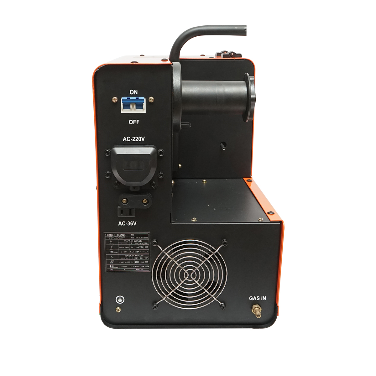 Aparat de sudura cu sarma cu gaz si electrod MIG-MAG 220A-1.0, 10.3 KVA Breckner Germany - imagine 5