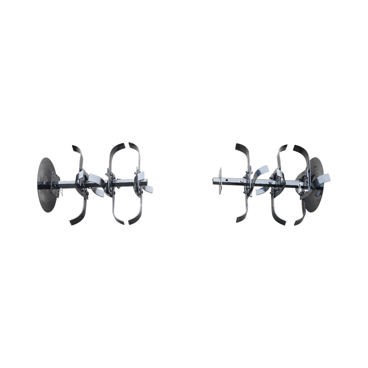 Motocultor 7.5CP cu freza 100cm, motor benzina 4 timpi 212cc OHV, viteze 2+1, transmisie pinioane, roti 19x7-8 Breckner Germany - imagine 13