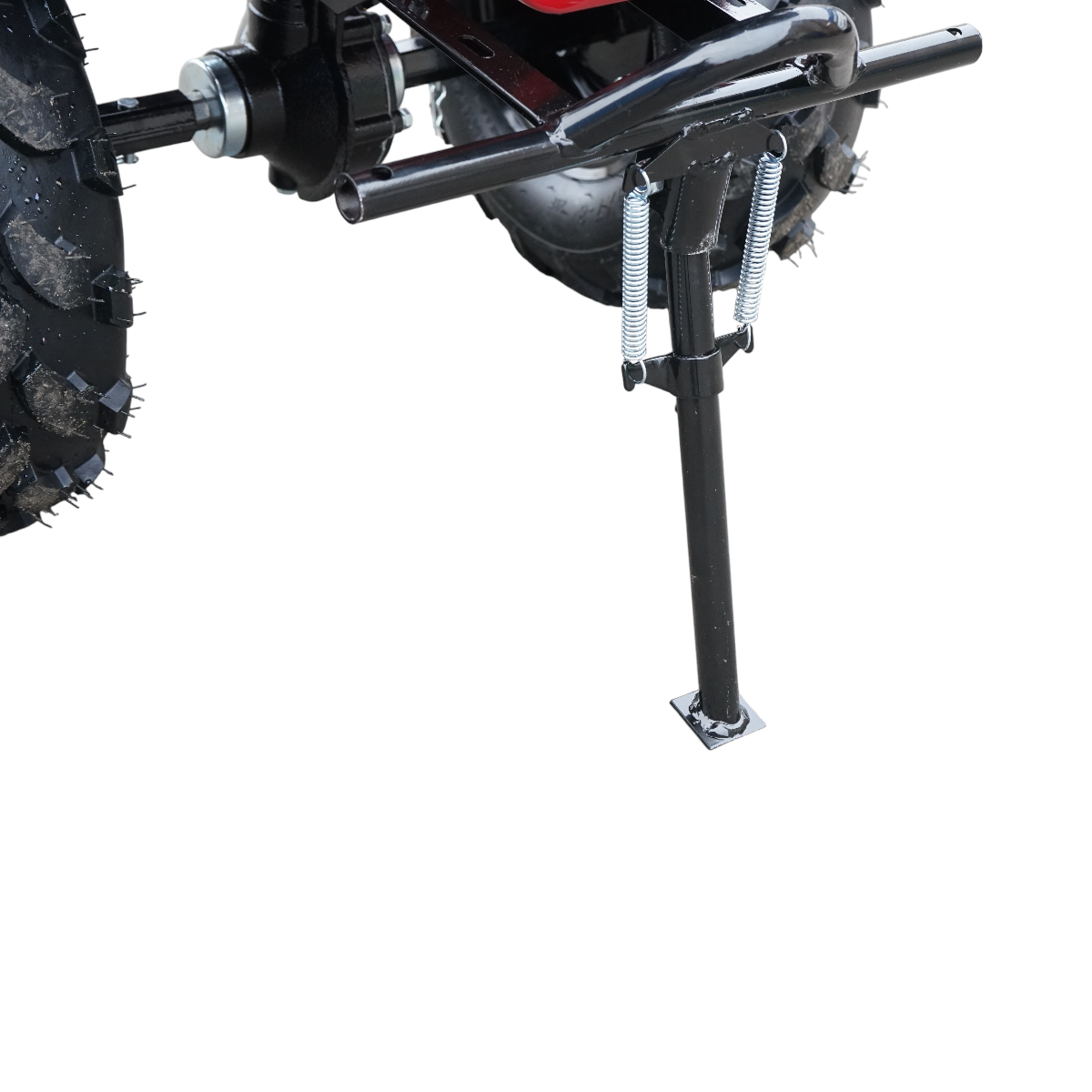 Motocultor 7.5CP cu freza 100cm, motor benzina 4 timpi 212cc OHV, viteze 2+1, transmisie pinioane, roti 19x7-8 Breckner Germany - imagine 12