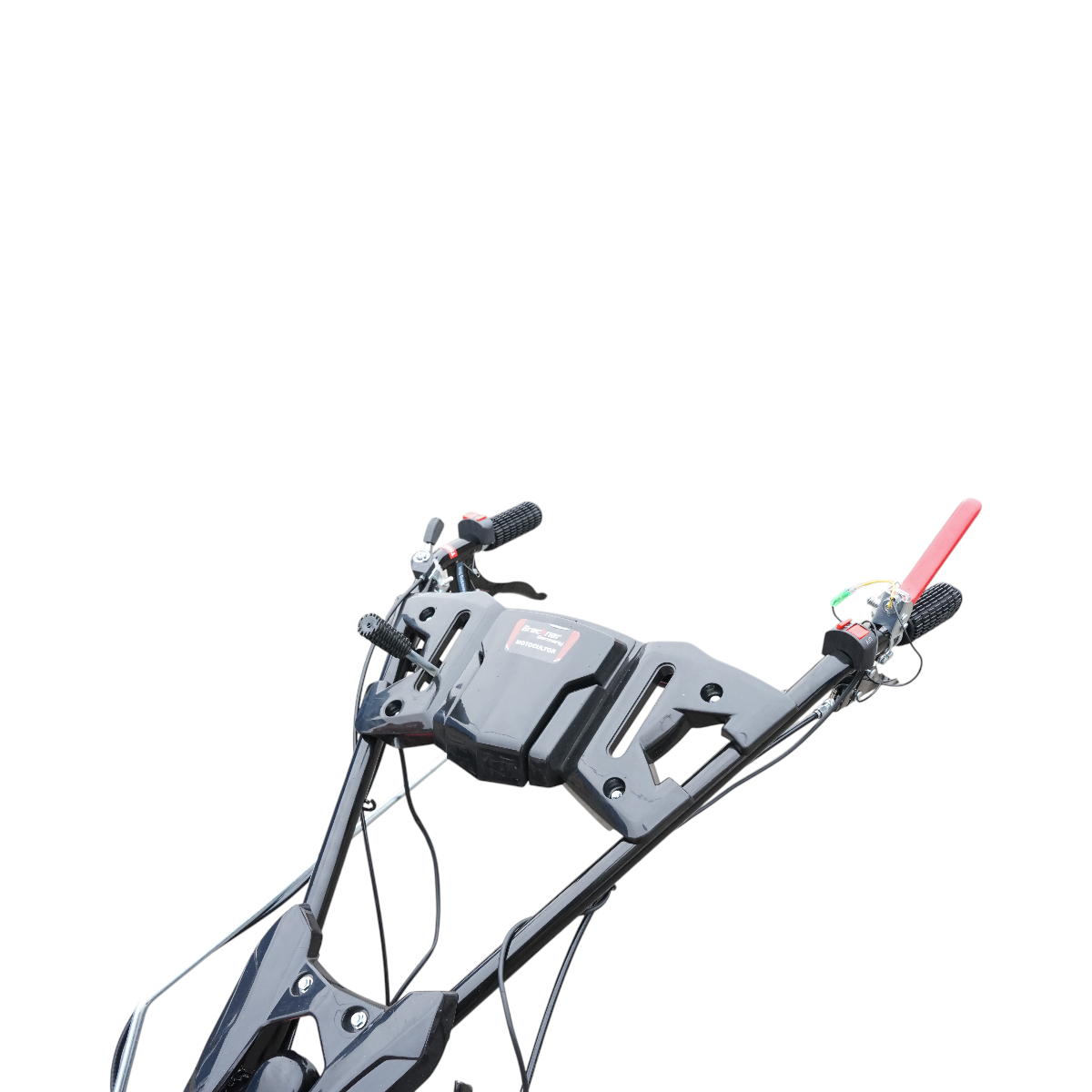 Motocultor 7.5CP cu freza 100cm, motor benzina 4 timpi 212cc OHV, viteze 2+1, transmisie pinioane, roti 19x7-8 Breckner Germany - imagine 10