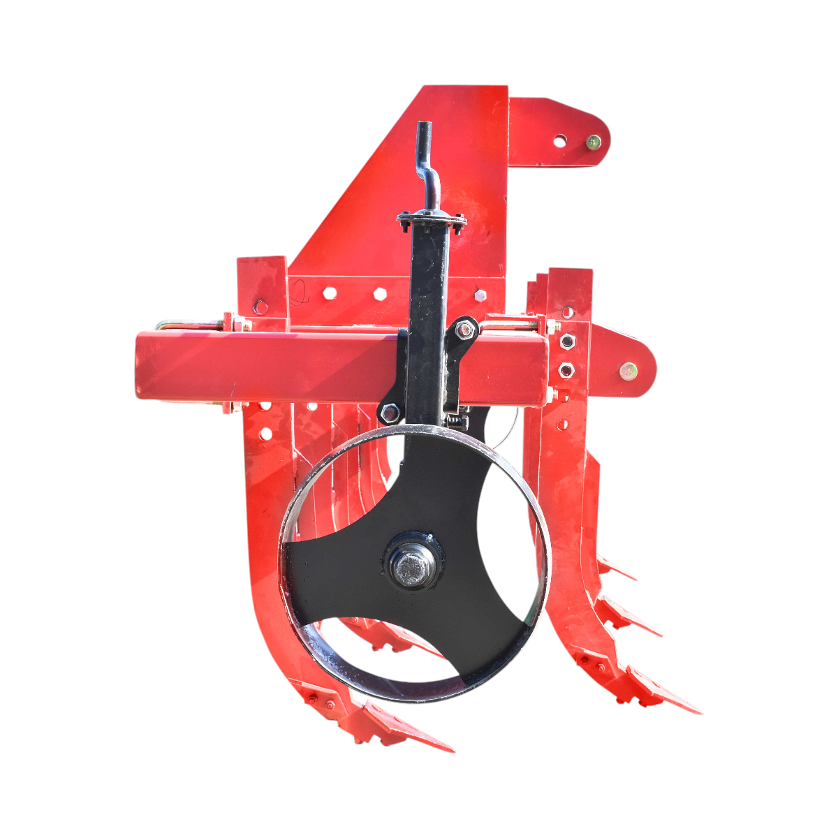 Scarificator 7 brate rosu, latime de lucru 2m Konig Traktoren - imagine 3