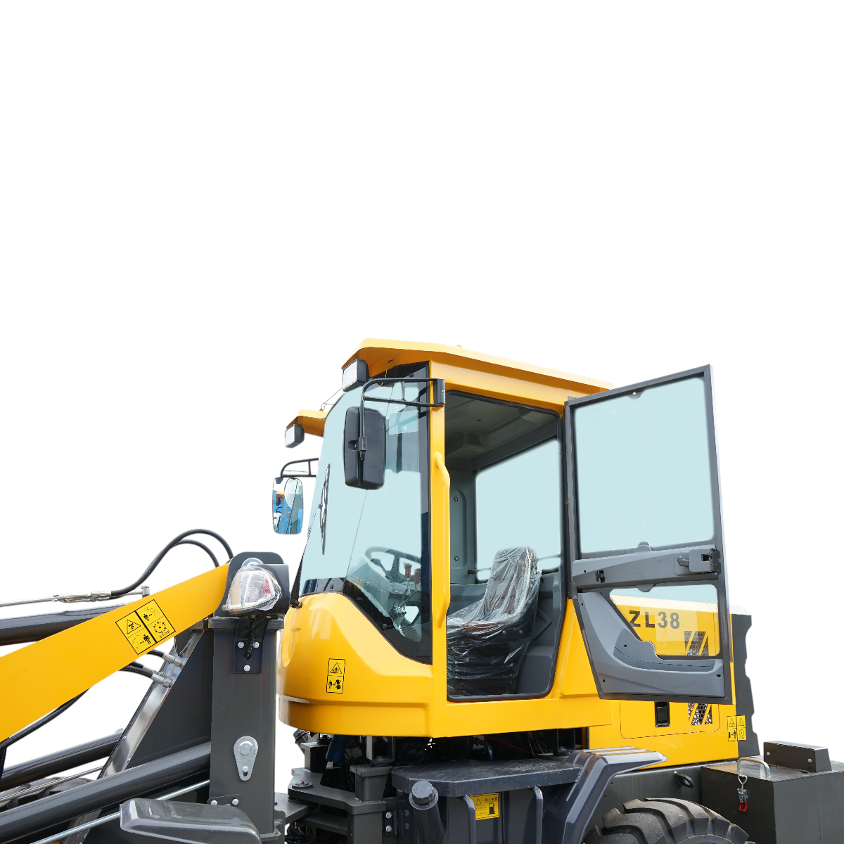 Incarcator frontal WOLA 2.3T, 4x4, 78CP, cupa 1.1m3, lame incluse 1060x100mm Breckner Germany - imagine 10