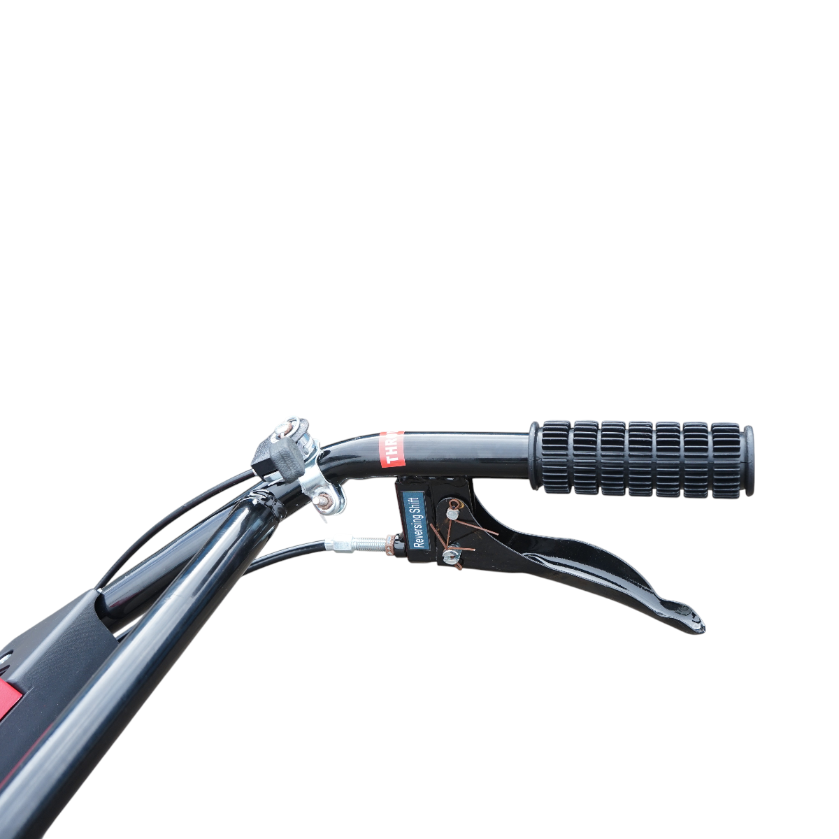 Motocultor 7.5CP cu freza 100cm, plug, rarita, motor benzina 4 timpi 212cc OHV, viteze 2+1, transmisie pinioane, roti 4.00-8 Breckner Germany - imagine 12