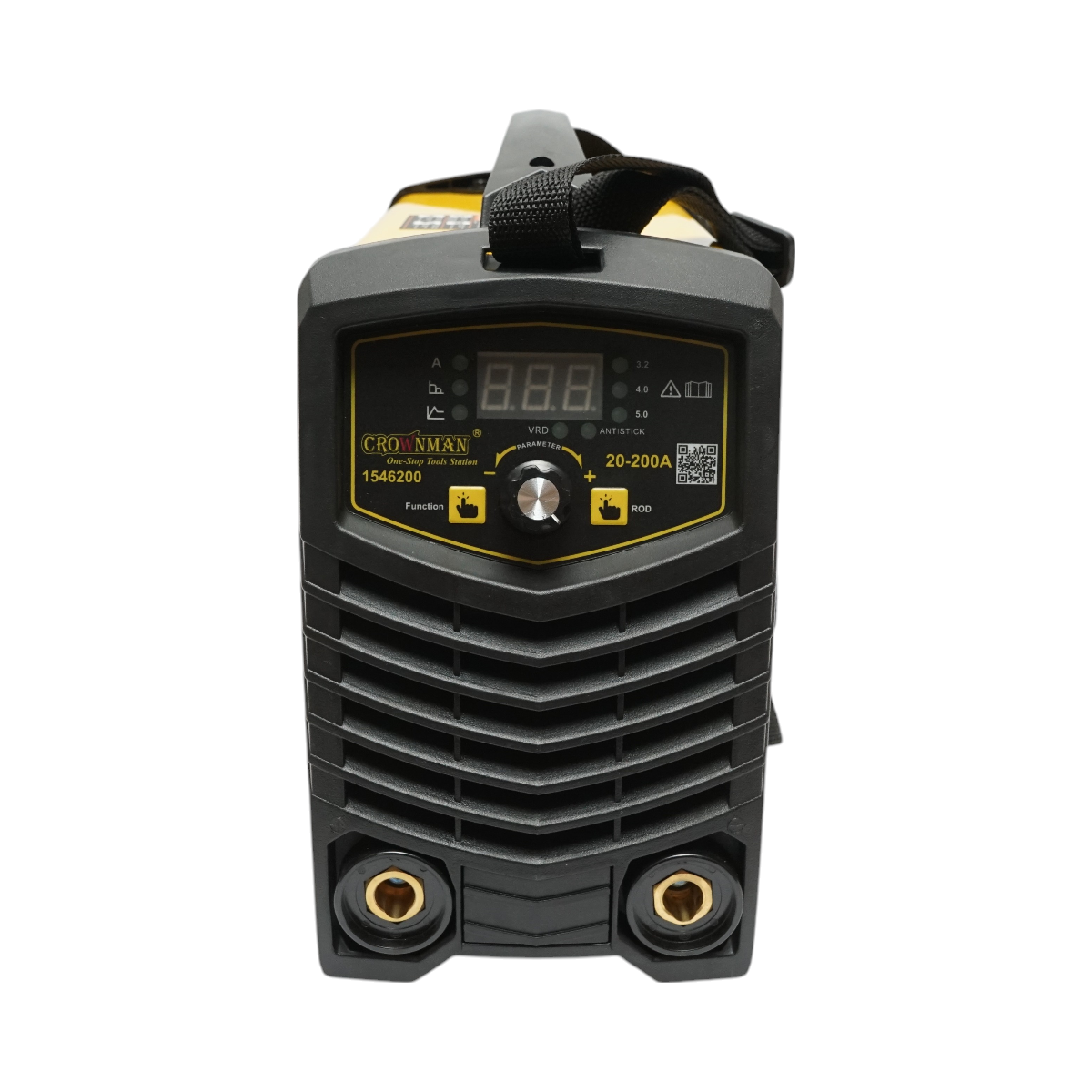 Aparat de sudura cu invertor 20-200A, 220V MMA, electrod 1.6-5mm Crownman - imagine 4