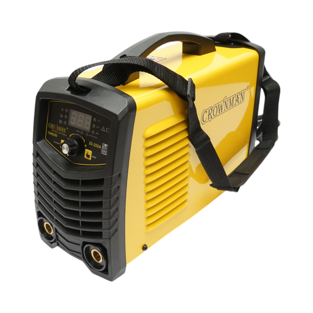 Aparat de sudura cu invertor 20-200A, 220V MMA, electrod 1.6-5mm Crownman - imagine 3