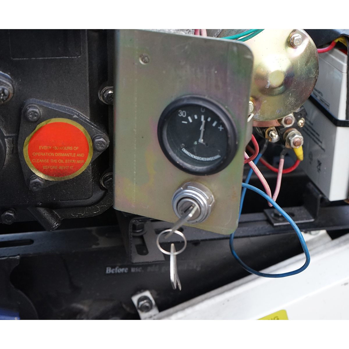 Motocultor diesel 6CP cu seceratoare frontala 1200mm, viteze 2+1, 8 divizoare pentru recoltat grau si paioase Baisan - imagine 14