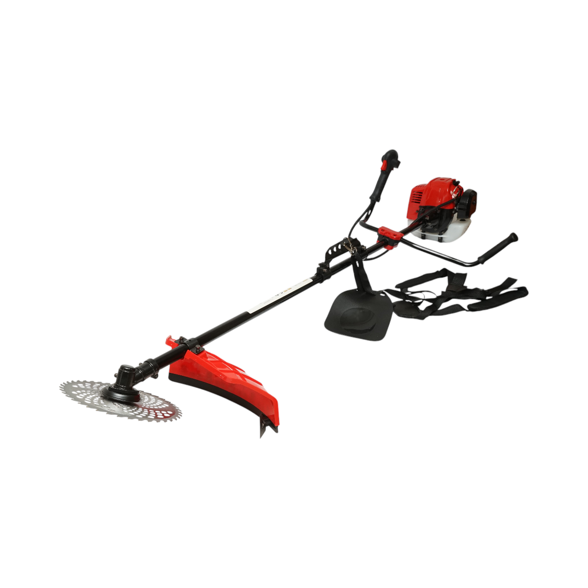 Motocoasa pe benzina profesionala Premium 3CP, 2T 52cc, turatie 7500rpm, disc 3T/40T, tambur fir, kit accesorii incluse THOR - imagine 3