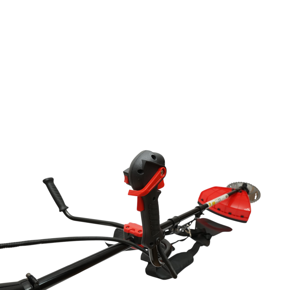 Motocoasa pe benzina profesionala Premium 3CP, 2T 52cc, turatie 7500rpm, disc 3T/40T, tambur fir, kit accesorii incluse THOR - imagine 10