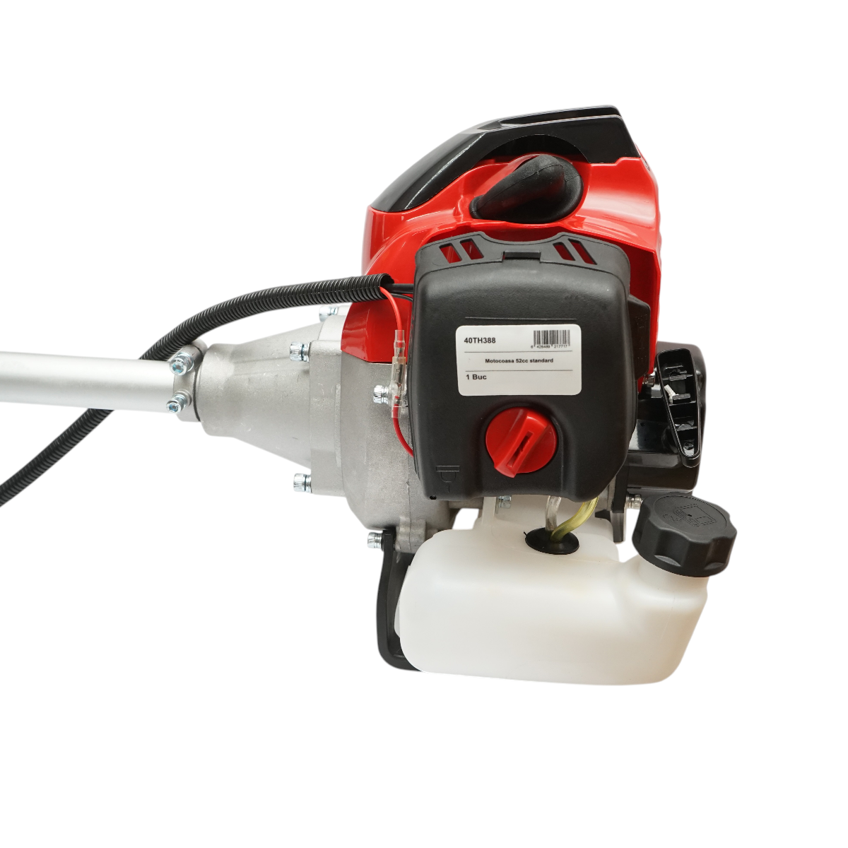 Motocoasa pe benzina profesionala Standard 3CP, 2T 52cc, turatie 7500rpm, disc 3T, tambur fir, kit accesorii incluse THOR - imagine 10